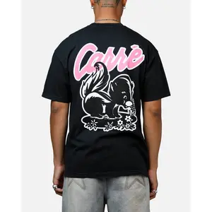 Carre Pepe Heavyweight T-Shirt Black Acidwash