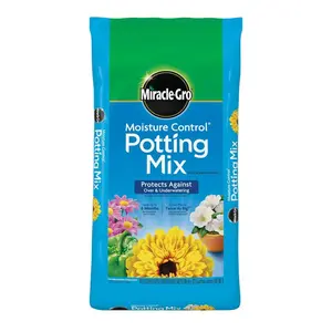 Moisture Control Potting Mix Soil 50 qt. For Container Plants, Protects Against Over- and Under-Watering