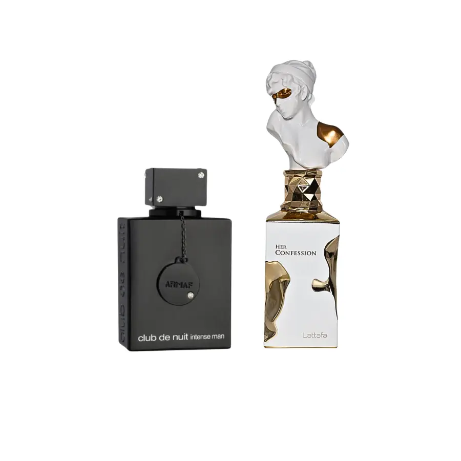 Gift Set Armaf CDN Intense EDT 3.6FL.ZO & Lattafa Her Confession EDP 3.4FL.OZ
