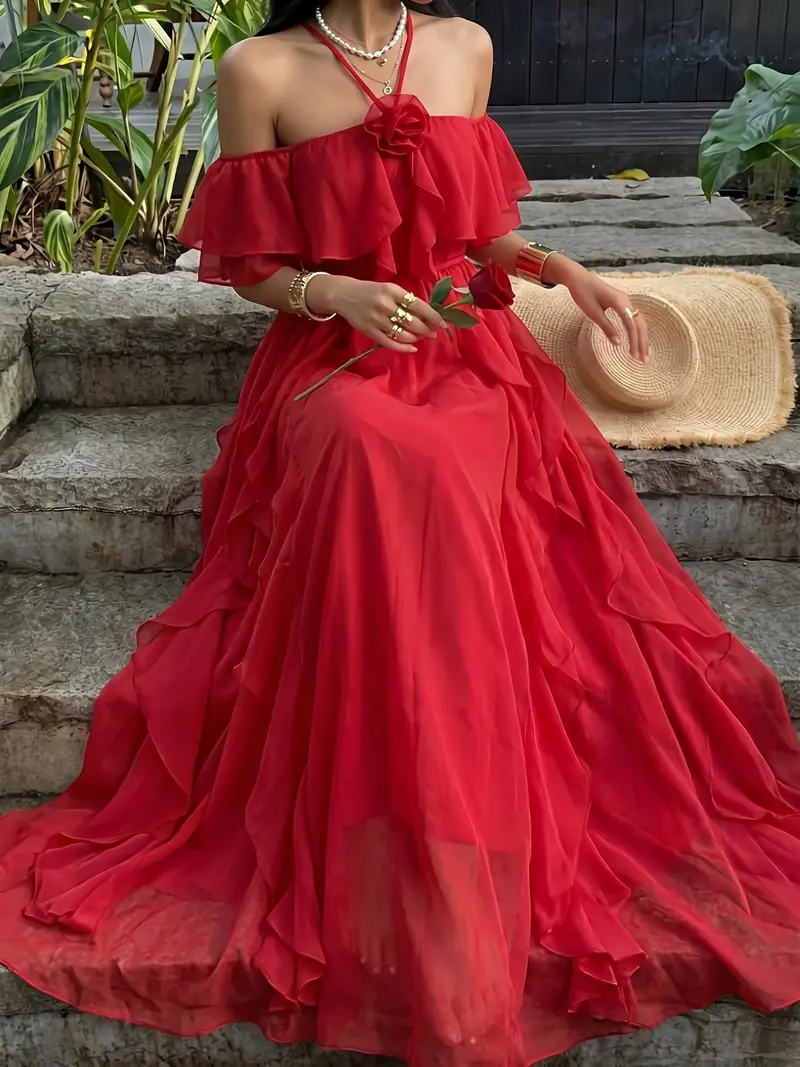 orange flowy dress - TikTok Shop orange flowy dress - TikTok Shop