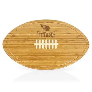 Football Fan Shop Picnic Time Kickoff Cutting Board - Tennessee Titans