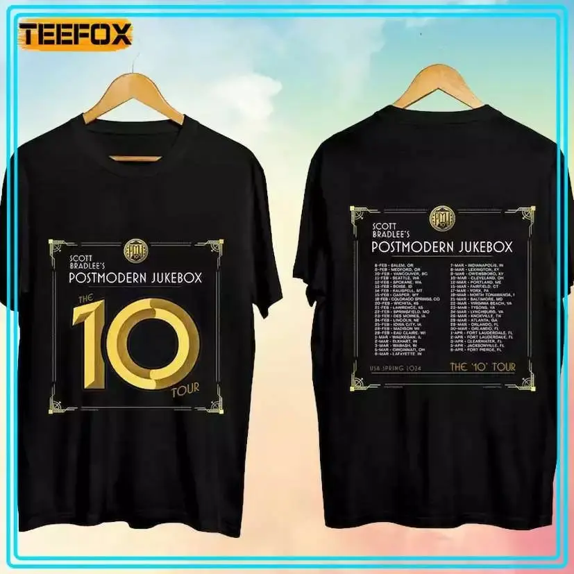 Postmodern Jukebox Us Spring Tour 2024 Concert T-Shirt | Crewneck Sweatshirt | Hoodie