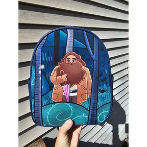 Follow the spiders custom mini backpack