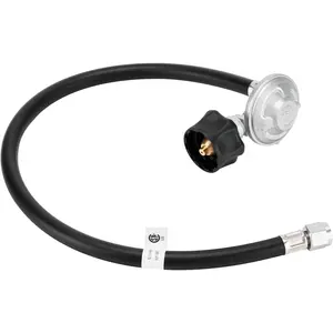 25IN Hose and Regulator Kit for Weber Grill, Weber Gas Grill Replacement  For Genesis 300, Summit 400&600, Spirit, / Weber Series,  for Camping/ Backyard BBQ/ Patio Grilling