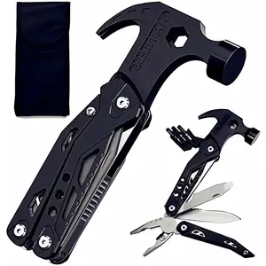1pc multi-functional hammer, for home, car, must-have gadget | Hammer, pliers, screwdriver & 8 functions | Compact model essential for outdoor and DIY | Perfect gift for fathers' day for men, dads, husbands (without knives)