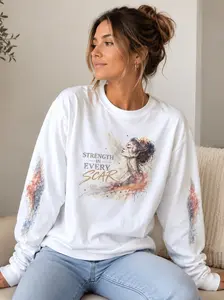 Strength in every scar-Premium Sweatshirt