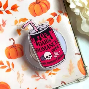 Dark Romance Soda Pop Can Phone Grip, Spicy Book Club Griptok, Smutty Book Lover Kindle Grip, Unique Gift for Hardcore Readers, Water Resistant Magnetic Holder, Forbidden Romance Aesthetic Decor