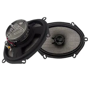 FX57 - 5"x7" 2-Way 70 Watts RMS Coaxial Speakers with Heavy Gauge Steel Basket, High-Energy Y35 Magnets, and 20mm Inverted Aluminum Dome Tweeters