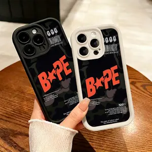 Bape Camouflage Phone Case， Streetwear Style for iPhone 17 16 15 14 13 12 11 Plus Pro Max， Cool Gift.