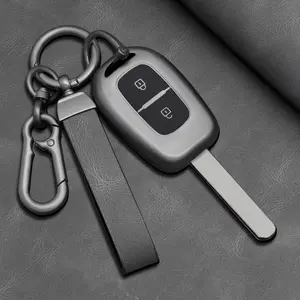 Tpu Car Key Case Cover for Renault Kwid & Dacia Sandero Logan Duster 2016-2018, Protective Fob Accessory, 2/3 Button Compatible