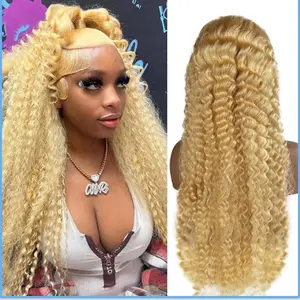 DeepWave 13x4  20 inch  Blonde 613 Natural Human Hair