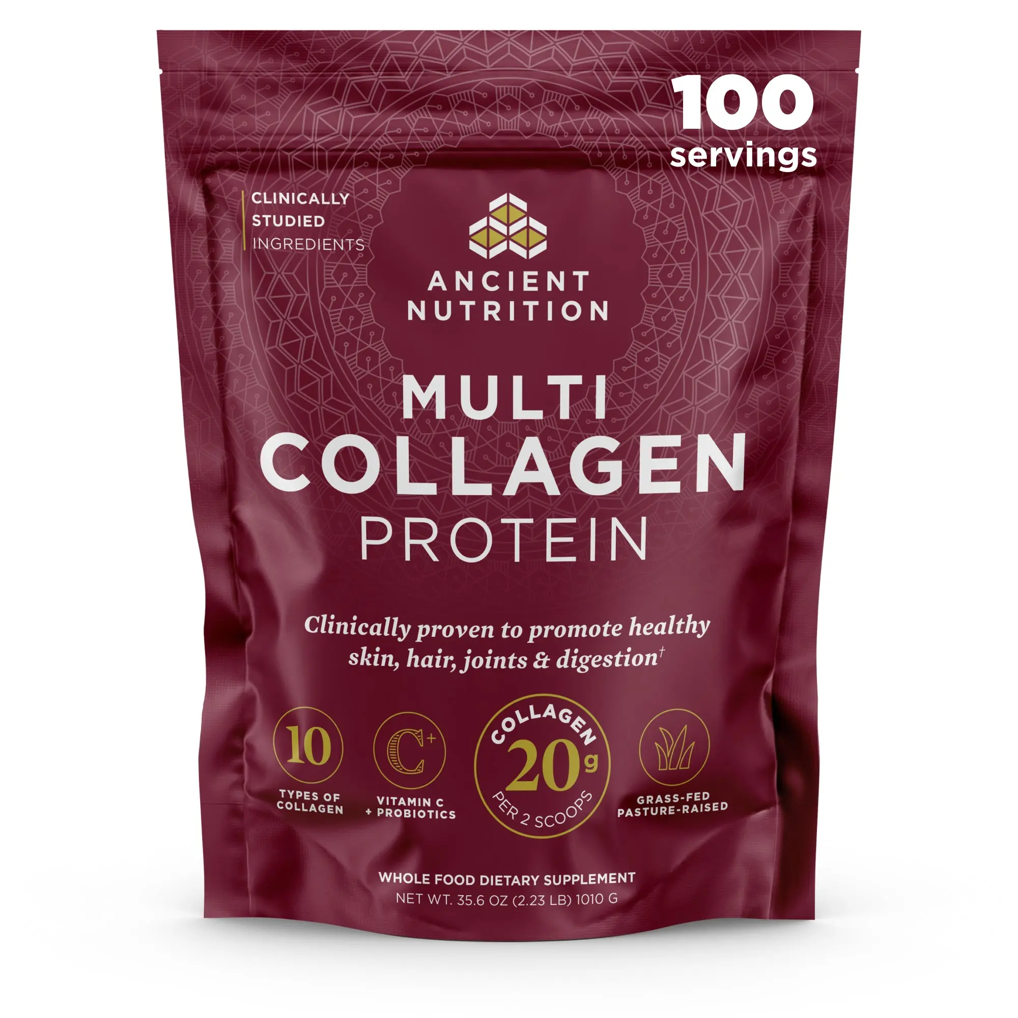 Multi Collagen Protein | Powder Unflavored (100 Servings) Multi Collagen Protein | Powder Unflavored (100 Servings)