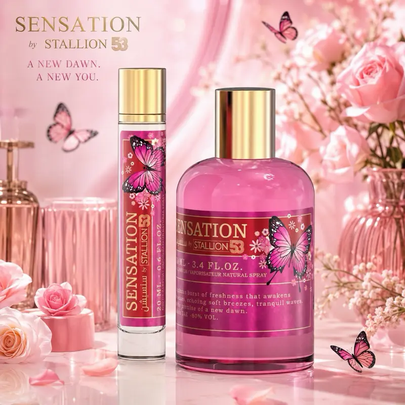 Emper Sensation Set Eau de Parfum, 3.4oz, 0.20ml, Made in UAE