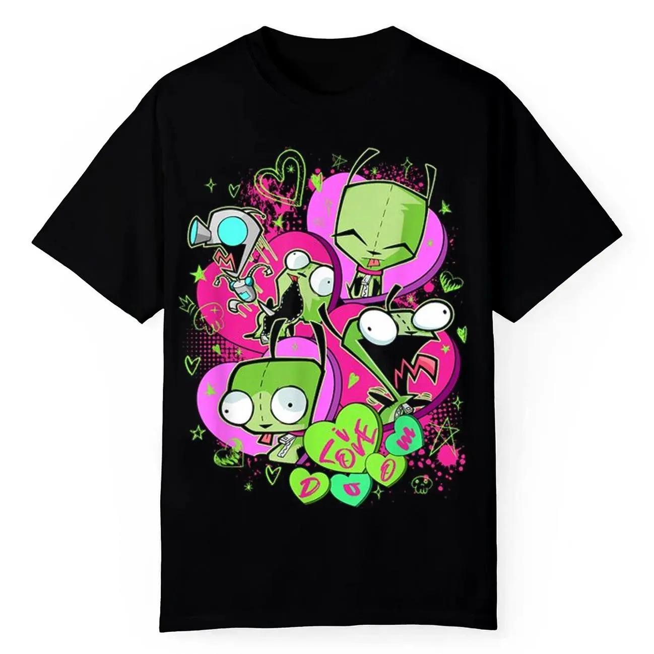Invader Zim Vintage Cartoon Tee Unisex Shirt XY130403