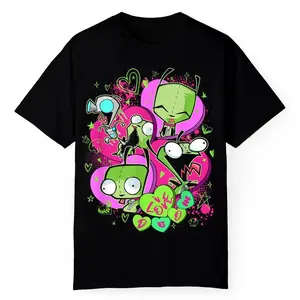 Invader Zim Vintage Cartoon Tee Unisex Shirt XY130403