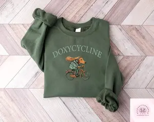 Doxycycline Sweatshirt, Veterinary Tee, Funny Pun Shirt, Pharmacist Sweatshirt, Dachshund Cycling Shirt, Veterinary Appreciation Gift