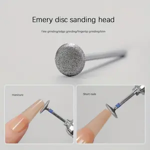 1pc Sanding Disc Nail Drill Bits Electric Foot File Drill Bits For Nails Dead Skin Cuticle Bit For Nail Drill Bit Foot Callus Remover Pedicure Supplies Manicure Tools Nail Bits For Nail Salon Foot Care