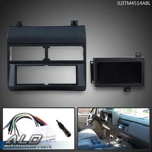 Fit For 88-1994 Chevy GMC Trucks Car Stereo Radio Dash Kit Antenna Harness Blue