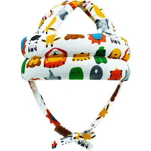 Baby Head Protector Infant Helmet No Bumps Safety Head Cushion for Crawling Walking Running, Adjustable Toddler Head Protector Safety Headguard