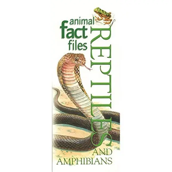 USED Book - Animal Fact Files Reptiles And Amphibians by Chris Mattison (Hardcover) - english