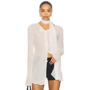 EAVES Via Blouse in Ivory