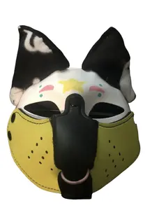 Bull Terrier Mask - Classic Design for Casual Wear & Parties - Durable Cotton Material - Fits Most Adults - Easy to Clean - Realistic Bull Terrier Appearance