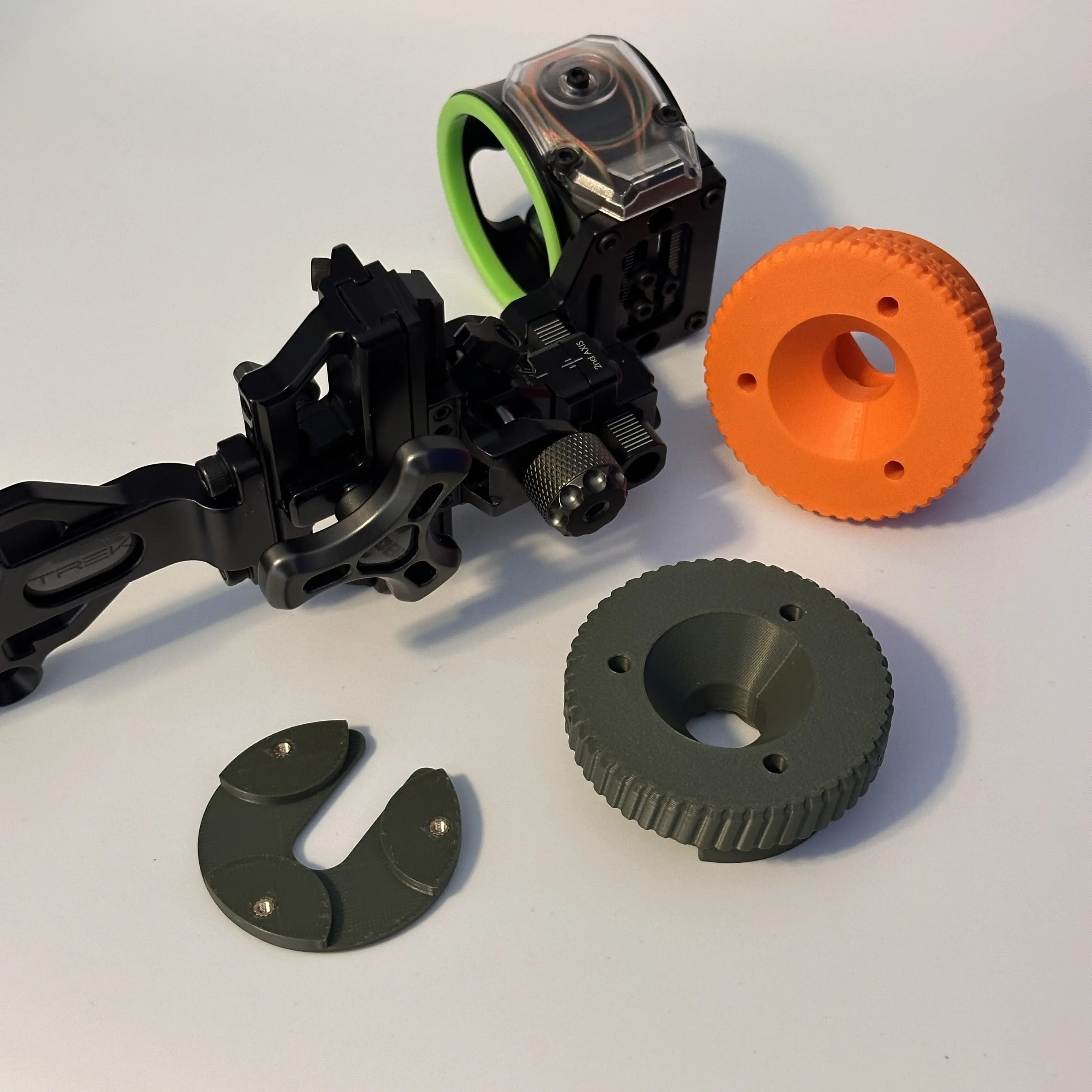 CBE Trek and Trek Pro O.D.R by Bluffside Gear Co. (3D Printed, Oversized Dial Ring, ASA material, heat resistant, enhanced grip, custom colors)