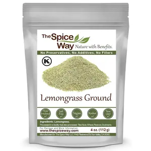 The Spice Way Lemongrass Powder  Resealable bag  Non-GMO, Vegan, Kosher
