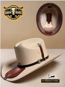 Original Tombstone Chaparral 3.5 Hat 1,000X Master Telar Sombrero Fino