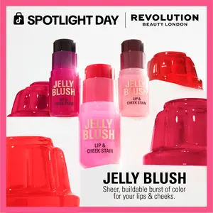 Revolution Jelly Blush Stick Lip and Cheek Stain