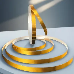 Waterproof Self-Adhesive Edge Trim for Wardrobe, Gold & Silver Multi-Size DIY Furniture Gap Cover Tape, Removable Decorative Peel & Stick Wall Guard, Eco-Friendly Home Seal Strip