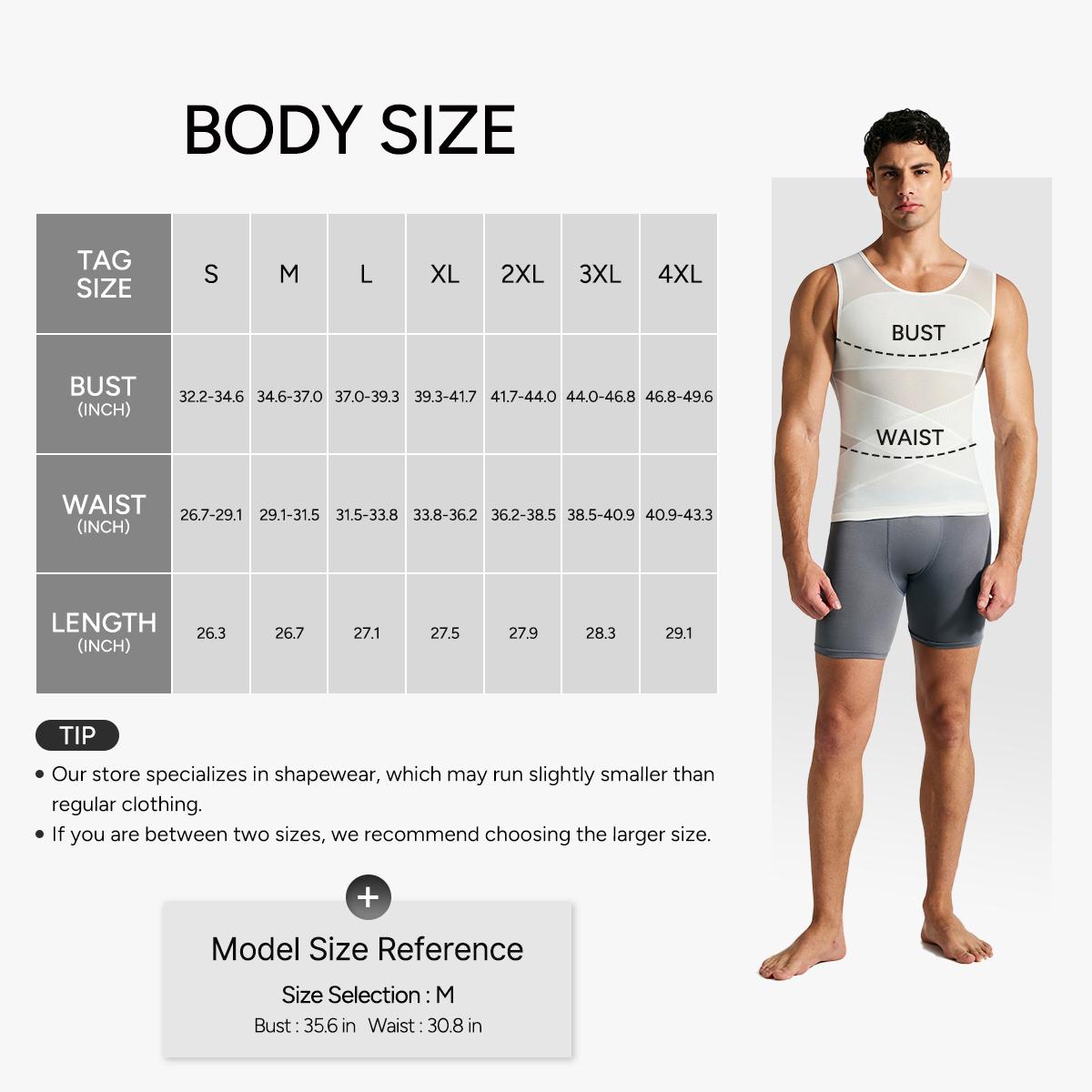 Nebility Men's Summer Thin Shapewear Tanktop - Menswear Mesh Tummy Control  Breathable High Elasticity  Seamless Sports Compression Vest Fitness,fathersdaygift