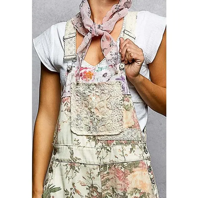 OL Lace Patch Jogger Overall