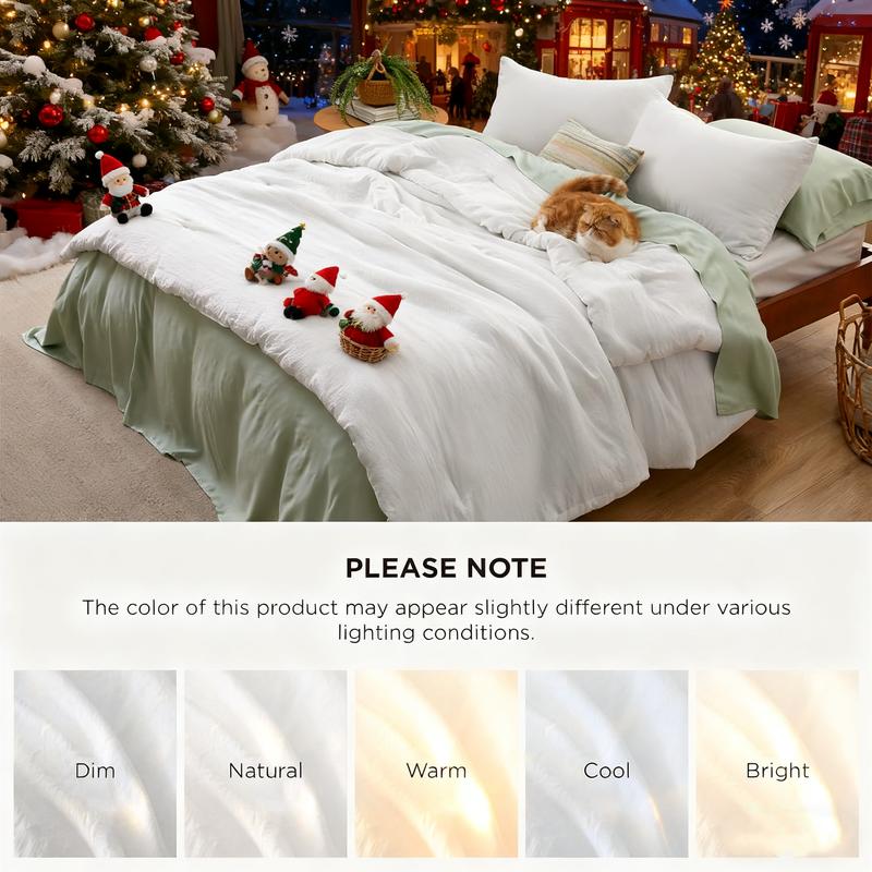 Twin/Full/Queen/King Size Comforter Set - 3 Pieces  Soft Luxury Cationic Dyeing Bedding Comforter For All Season, Breathable Lightweight Fluffy Boho Bed Sets  Guest ,Bedroom Decor, Christmas Gift,Halloween Gift. With 1 Comforter And 2 Pillow Shams
