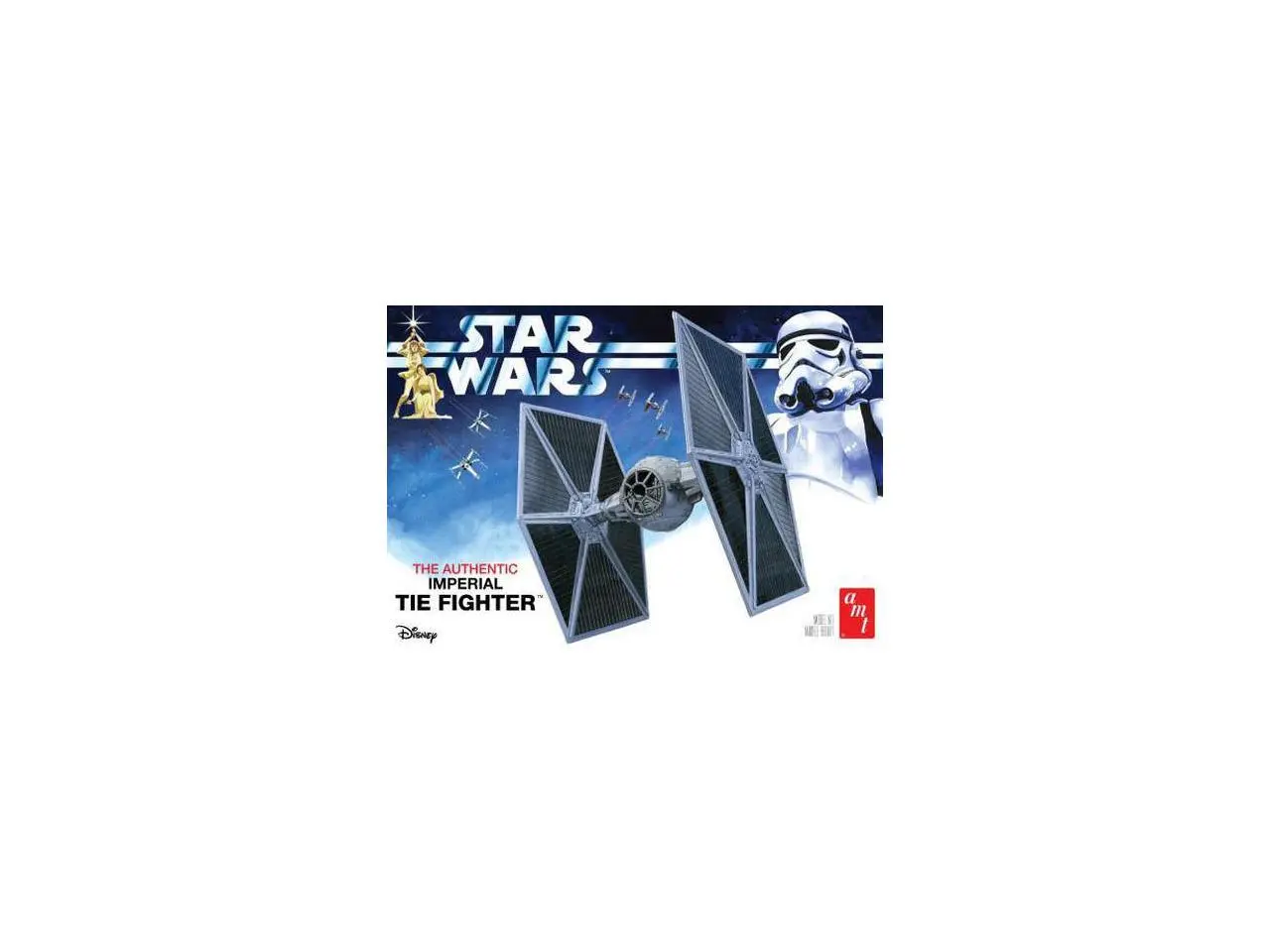 AMT Star Wars A New Hope TIE Fighter 1/48 Scale Model Kit