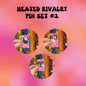 Heated Rivalry Pin Sets