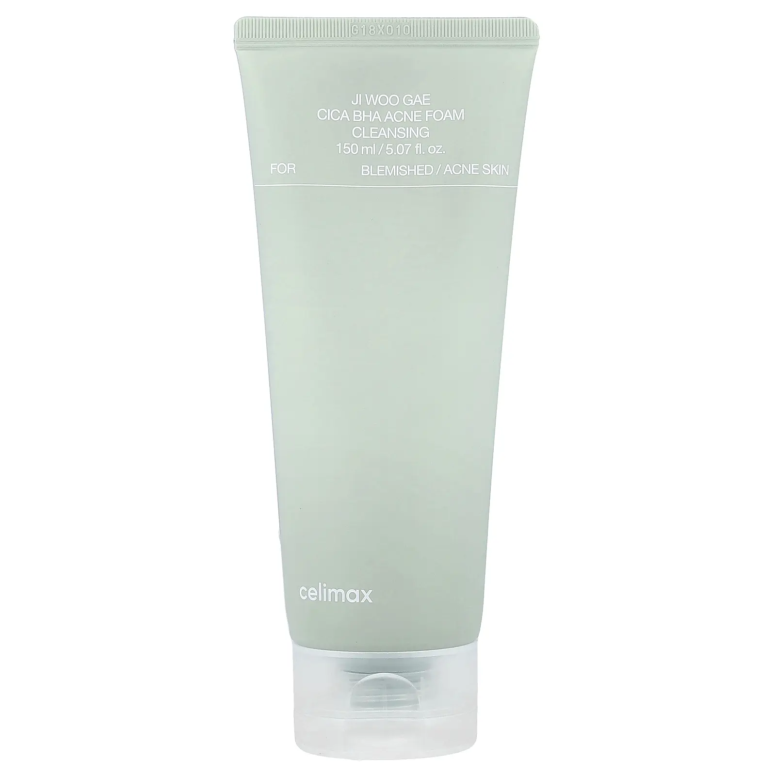 Celimax Ji Woo Gae Cica BHA Acne Foam Cleansing, 5.07 fl oz (150 ml)