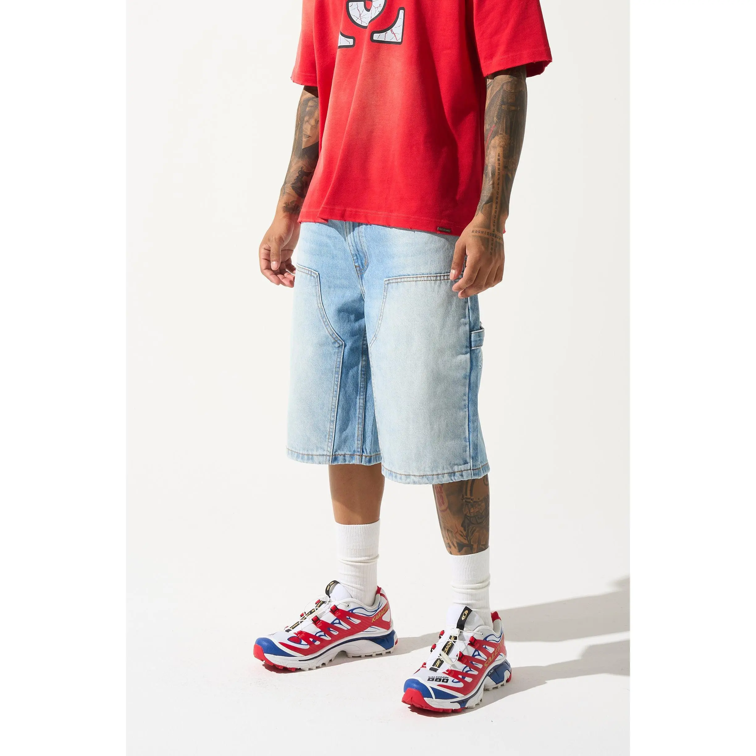 "SALINE" Denim Shorts