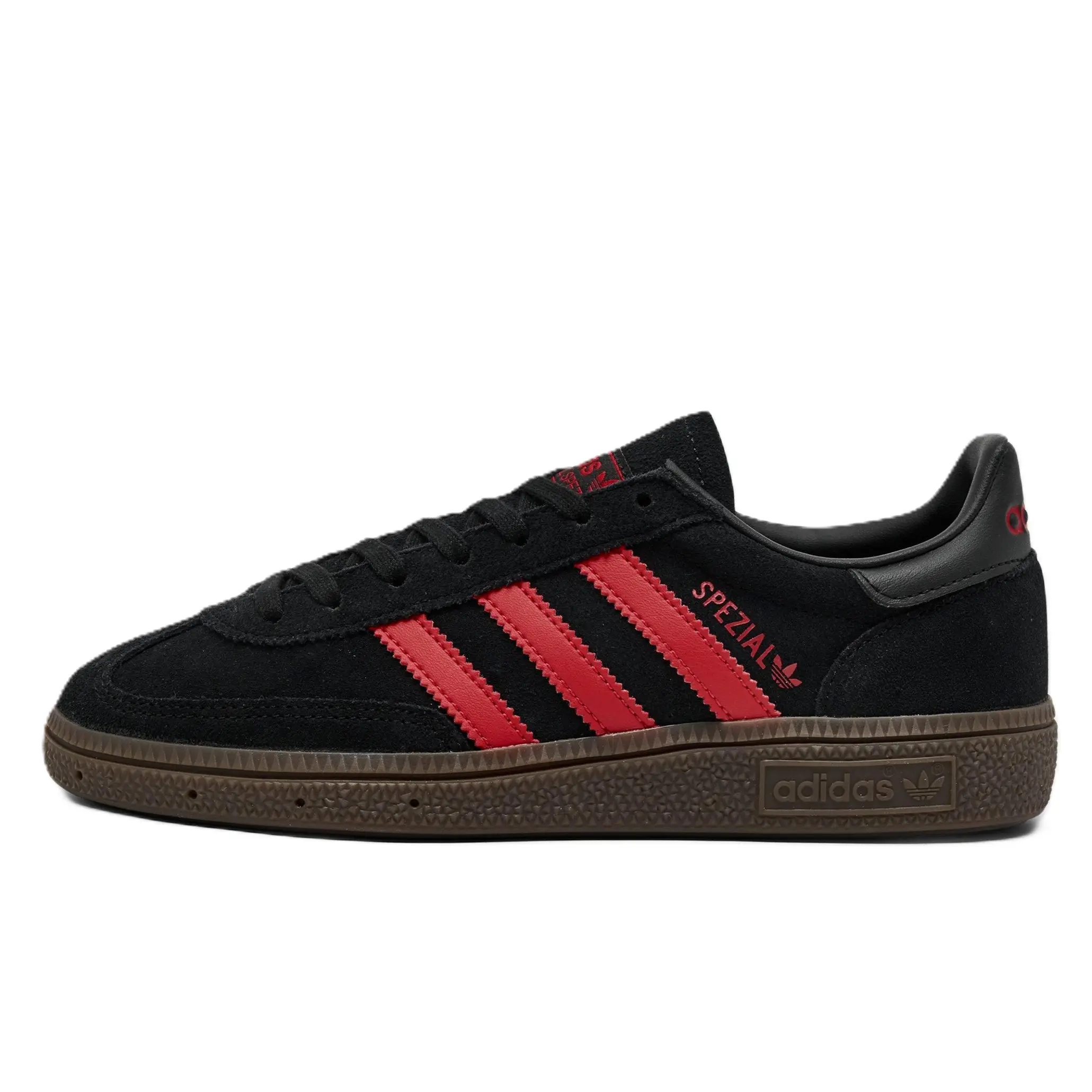 Adidas Originals Handball Spezial Core Black Pure Ruby GS & Women's Fashion Sneaker New