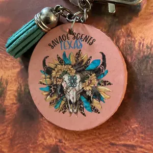 QR Code Custom Keychains