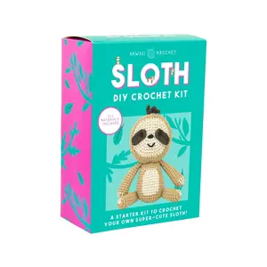 Cute Sloth DIY Kawaii Crochet Kit