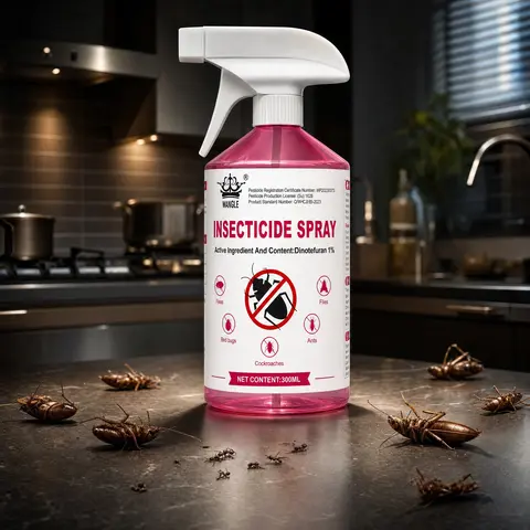 The third-generation insecticide spray - it can kill over 40 types of household pests (cockroaches, ants, spiders, bed bugs). When used according to instructions, it is safe for both pets and humans, and can be used both indoors and outdoors.