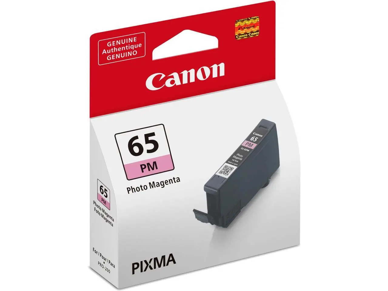Canon CLI-65 Photo Magenta Ink Tank for PIXMA Pro-200 Printer #4221C002