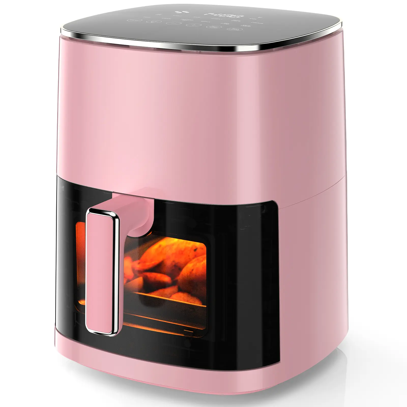 12-in-1 Air Fryer 6.34 QT with Dishwasher Safe Parts — Roast, Crisp, Reheat & Dehydrate | Includes 20 Healthy Recipes