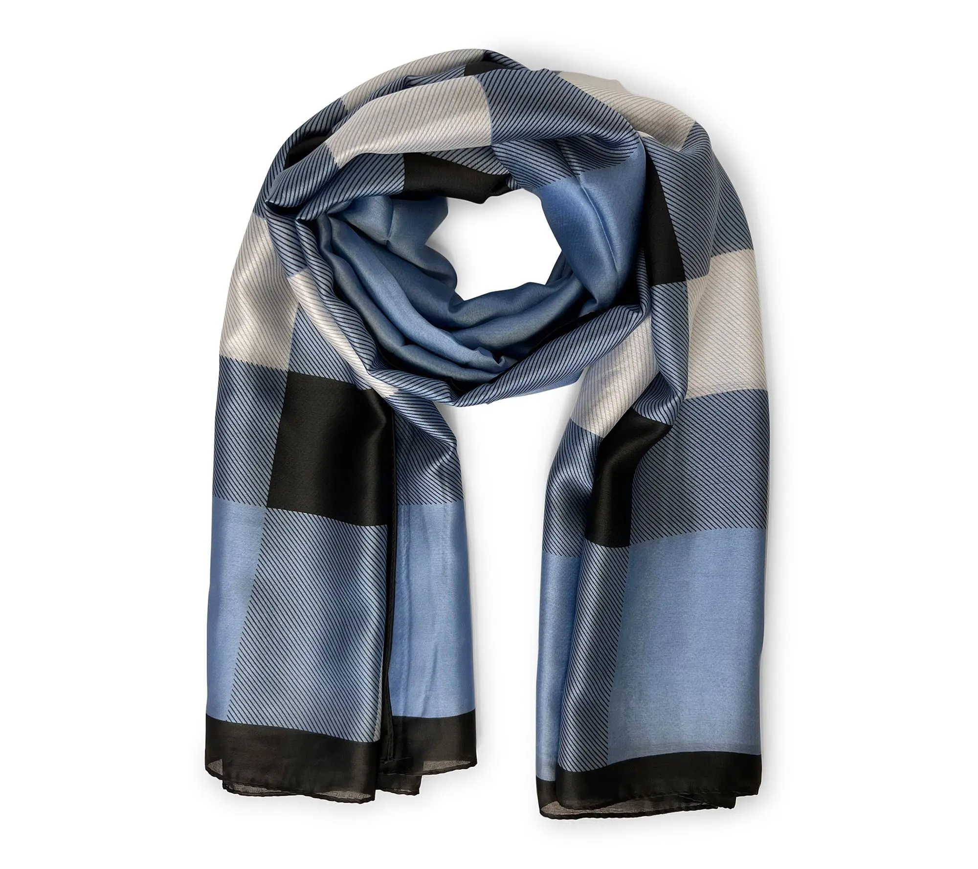 Youzey The Belmont Plaid Lightweight Ultrasoft Scarf 35"x70"