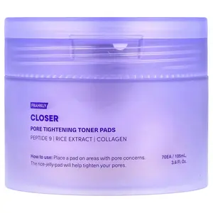Frankly Closer Pore Tightening Toner Pads, 70 Pads, 3.6 fl oz (105 ml)