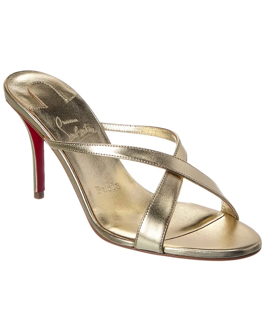Christian Louboutin Mulazee 80 Leather Sandal