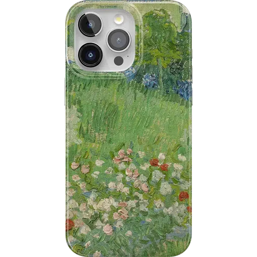Casely iPhone 15 Pro Case | Van Gogh Museum | Vincent's Admired Garden | Compatible with MagSafe | Classic Ultra Thin Design