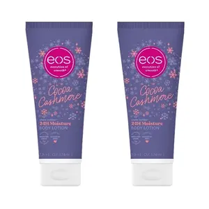 EOS Travel Shea Better 24H Moisture Body Lotion Cocoa Cashmere 2.5 fl oz Hydrating & Nourishing for 24 Hours