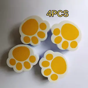 4pcs Magic Mirror Sponge Set, Instant Stain Removal & Dirt Elimination, Bathroom Cleaning Miracle, Effortless Shine